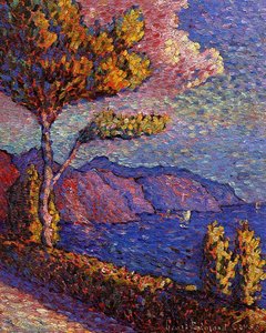 The Canal Near St. Tropez — Henri Edmond Cross