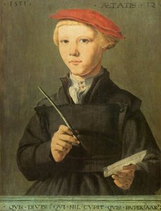 Portrait Of A Young Scholar — Maerten Van Heemskerck