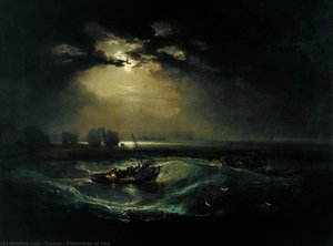 Fishermen At Sea — J.m.w. Turner