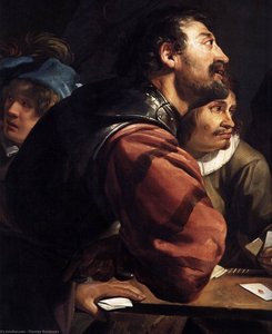 The Denial Of St Peter (detail) — 테오도르 롬보츠