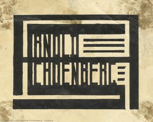 Exlibris — Arnold Schoenberg