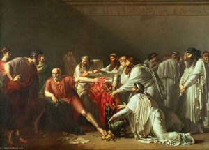 Hyppocrates Refusing The Presents Of Artaxerces — Anne-louis Girodet