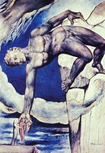 Antaeus Setting Down Dante Și Vergil — William Blake
