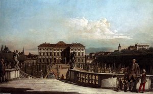 Liechtenstein Garden Palace In Vienna Seen From The East — Bernardo Bellotto