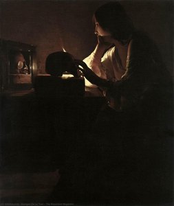 The Repentant Magdalen — Georges De La Tour
