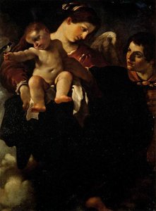 Madonna Of The Swallow — Guercino