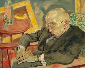The Poet Max Herrmann-neisse — George Grosz
