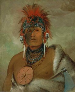 Wá Hón Ga Shee, Nessun Sciocco, Un Grande Dandy — George Catlin