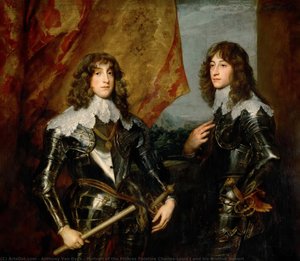 Portrait Of The Princes Palatine Charles-louis I And His Brother Robert — 앤서니 반 디크