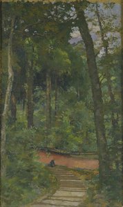 Qingcheng Mountain Landscape — Xu Beihong