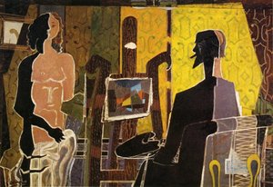 The Painter And His Model — Georges Braque
