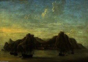 The Island Of St Helena — George Washington Thomas Lambert