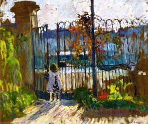 Lagny, Nono At The Garden Gate — 헨리 레바스케