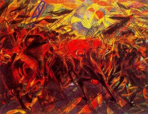 Funeral Of The Anarchist Galli — Carlo Carrà