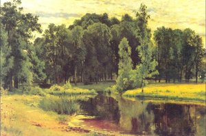 Teich In Einem Alten Park — Ivan Ivanovich Shishkin