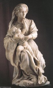 Virgin And Child — Pierre Puget