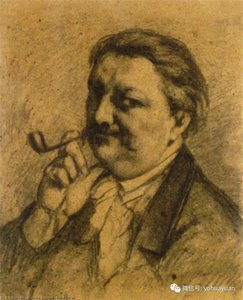 Autoportrét — Gustav Courbet