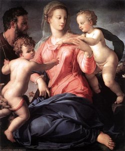Heilige Familie (9) — Agnolo Bronzino