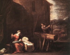 Holy Family — José Antolinez