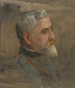 General Count Mario Nicolis Di Robilant (1855–1943), Italian Military Representative (preparatory Study For 'the Supreme War Council In Session At Versailles On 3rd July 1918' And 'armistice Meeting 3rd And 4th November 1918') — Herbert Arnould Olivier