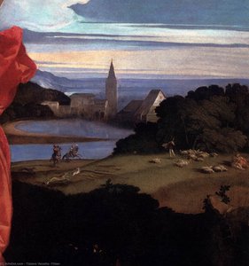 Sacred And Profane Love (detail) (8) — Titian
