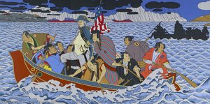 Shimomura Crossing The Delaware — Roger Yukata Shimomura