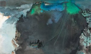 Summer Mountains In The Clouds — Zhang Daqian