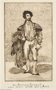 El Bailarín — Édouard Manet