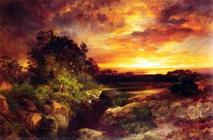 An Arizona Sunset Near The Grand Canyon — Tomas Moranas