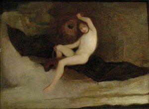 Ariel Riding On A Bat — Joseph Arthur Palliser Severn