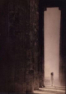 Isadora Duncan En El Partenón, Atenas — Edward Steichen