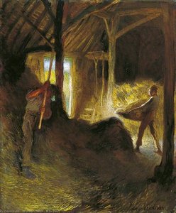 In The Barn — George Clausen