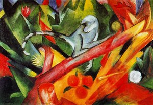 La Scimmia — Franz Marc