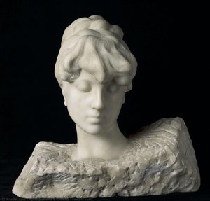 Female Bust — Agustín Querol Y Subirats