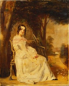 Portrait Of Mary Freer Seated Small Full Length — William Powell Frith