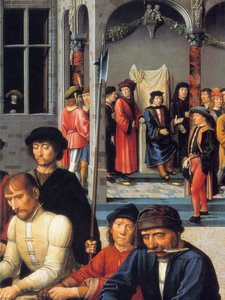 Il Giudizio Di Cambise (dettaglio) — Gerard David