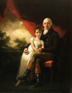 John Stirling Of Kippendavie (1742–1816), And His Youngest Daughter, Jean Wilhelmina (1804–1859) — Henry Raeburn