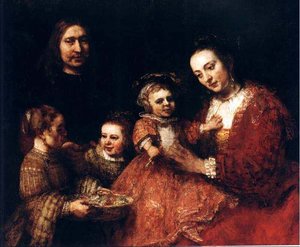 Familieportrett, Braunschweig — Rembrandt Van Rijn