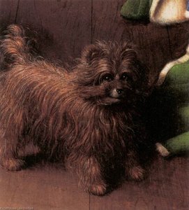 Porträt Von Giovanni Arnolfini Und Seiner Frau (detail) — Jan Van Eyck