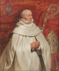 Matthaeus Yrsselius (1541-1629), Abbot Of Sint-michiel — Workshop Of Peter Paul Rubens