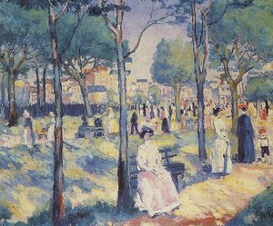 Auf Dem Boulevard — Kasimir Sewerinowitsch Malewitsch