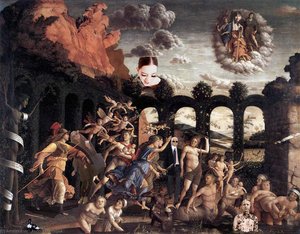 Pallas Expelling The Vices From The Garden Of Virtue — Andrea Mantegna