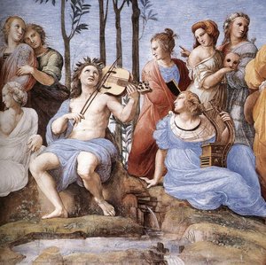 Parnassus (detail)91 — Rafael