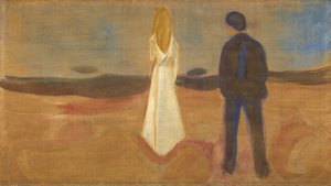 Zwei Menschen. Die Einsamen (reinhardt-friesen) — Edvard Munch