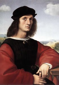 Portrait Of Agnolo Doni — Raffaello