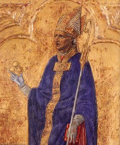 St Nicholas Of Bari (detail) — Matteo Di Giovanni