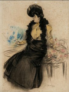 Female Portrait — Ramon Casas