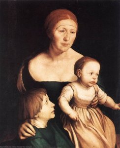 La Familia Del Artista — Hans Holbein El Joven