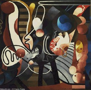 Comic Wedlock, 1914 — Francis Picabia