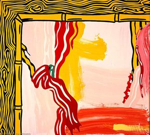 Bamboo Frame — Roy Lichtenstein